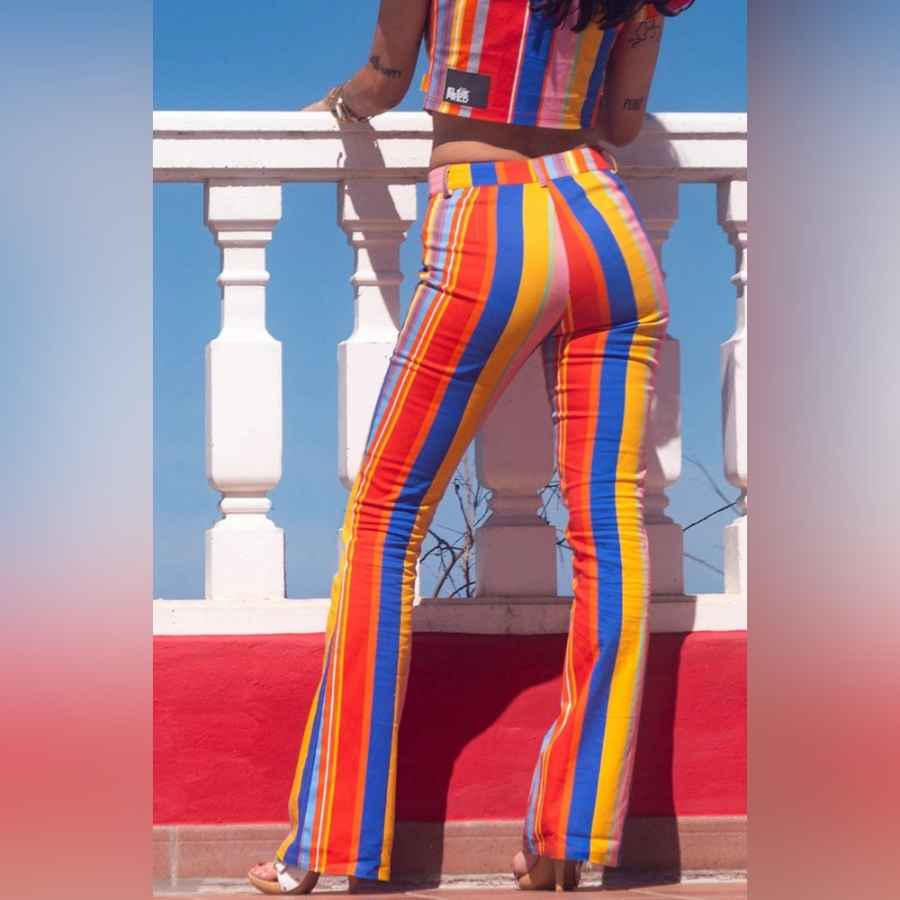 NWT Elsie & Fred Elba Candy Trousers